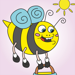 Malbucher Zum Thema Kleine Biene Kostenlos Zum Ausdrucken Colorixo Com