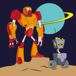 Dva roboti